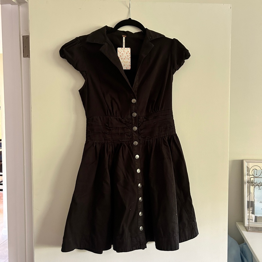 XS denim dress